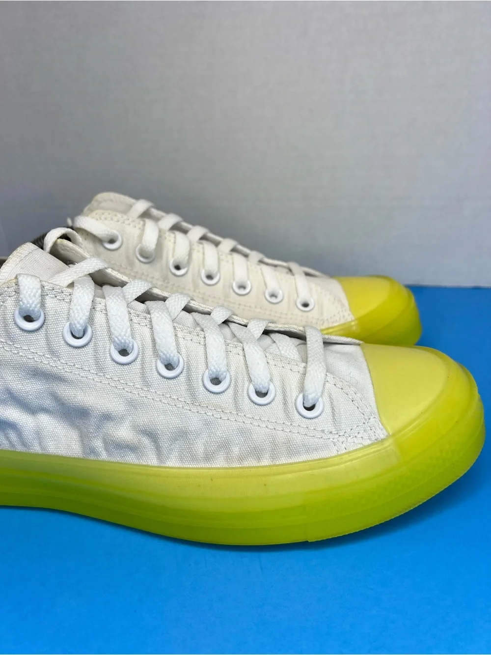 Converse CTAS CX “Street Utility” White/Lime Twist M10/W12 170994C Very Nice. - Picture 7 of 16